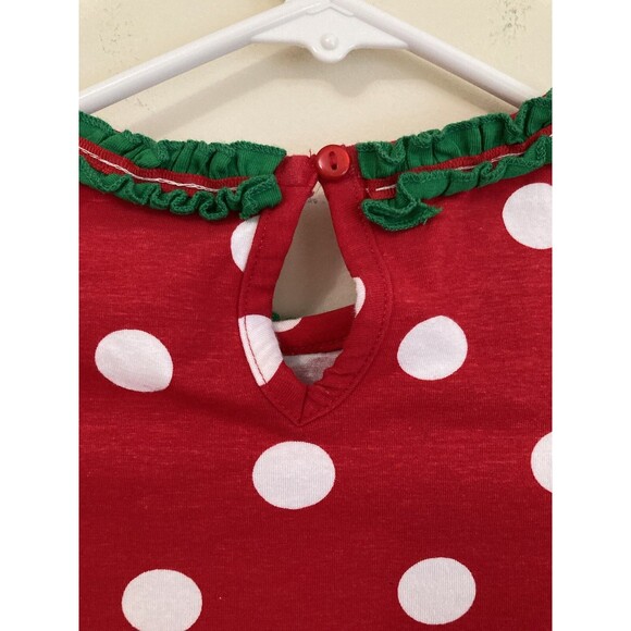 Counting Daisies Girls Christmas Dress - Picture 10 of 12